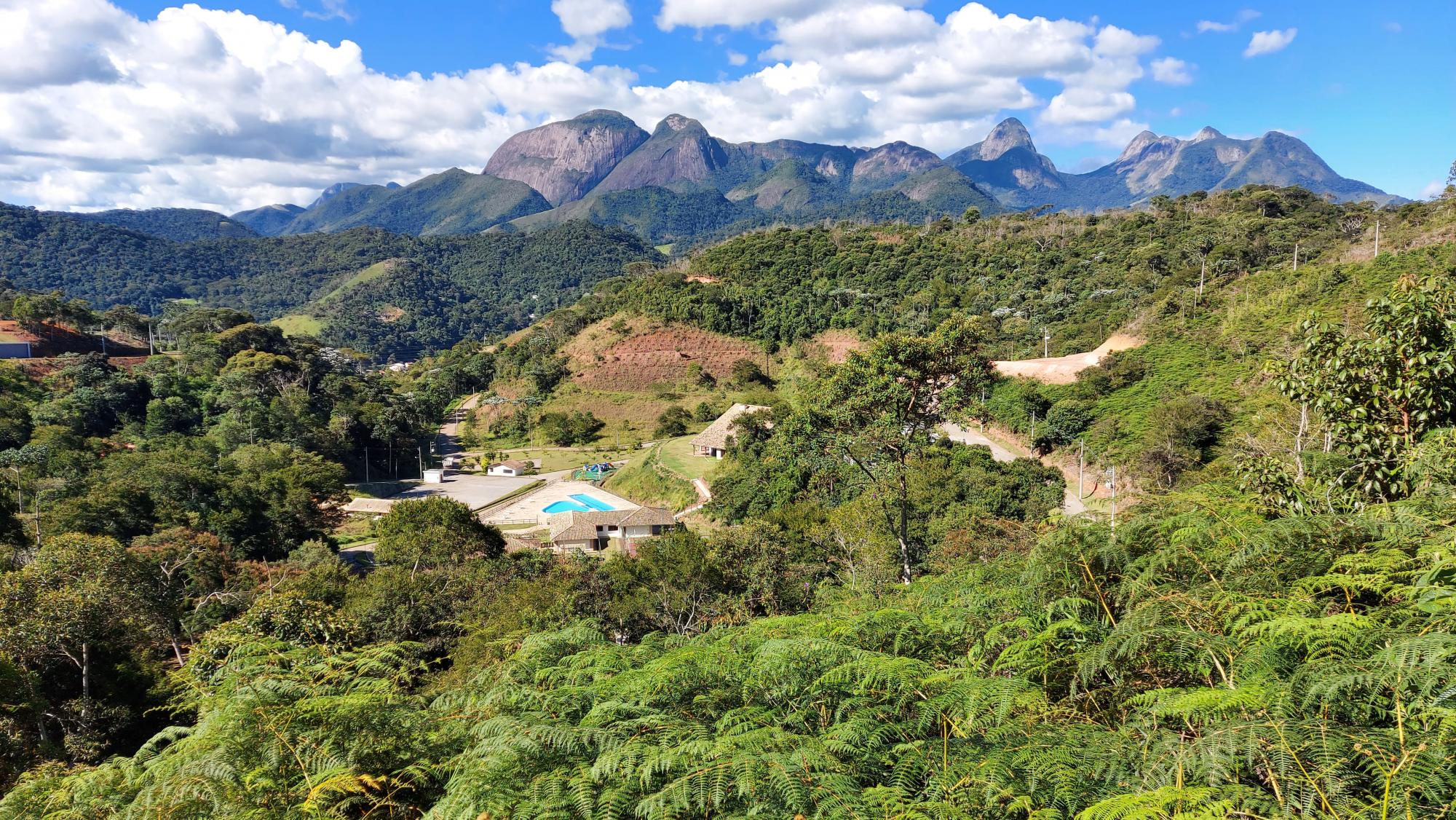 Deslumbrante vista para Mulher de Pedra