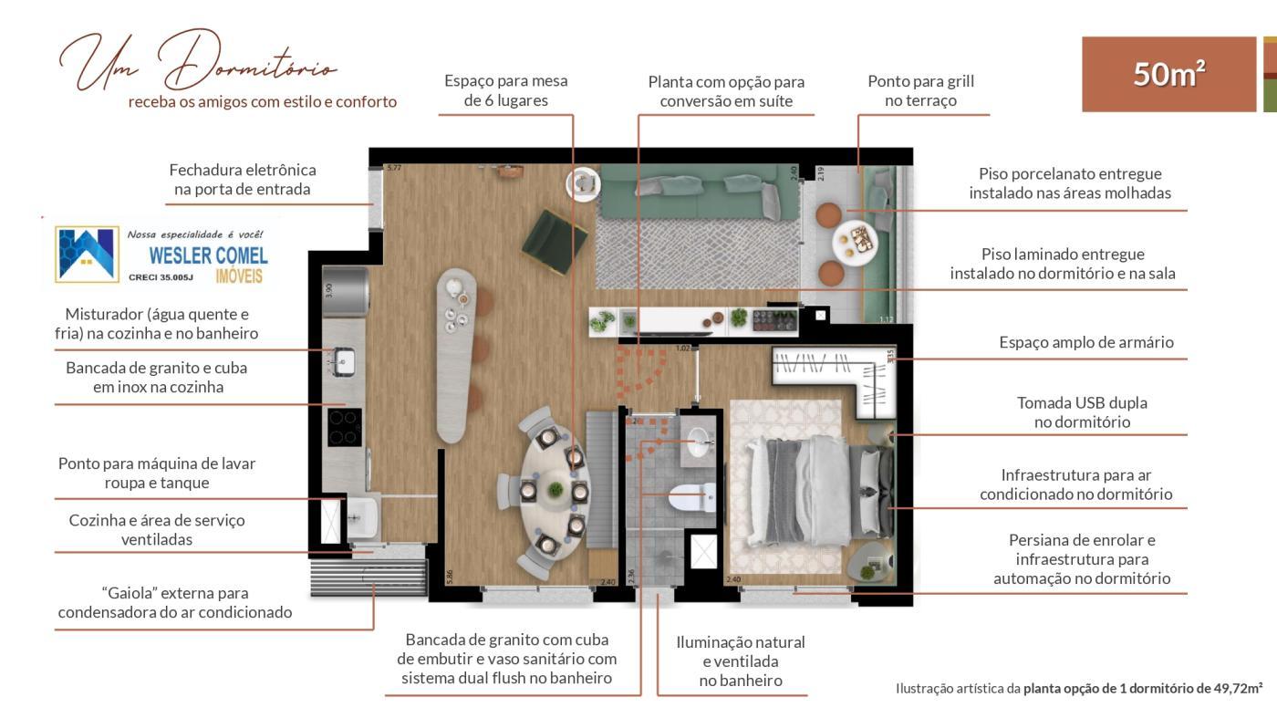 PLANTA 2 DORMITRIOS LIVING