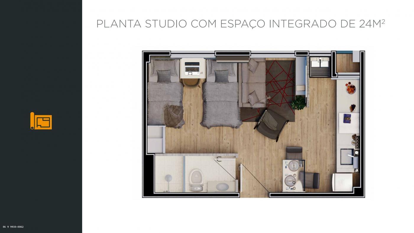 Planta baixa 1 quarto