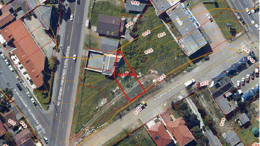 Terreno no Centro em Curitiba / PR, 390m² para Venda por R$ 1.500.000,00