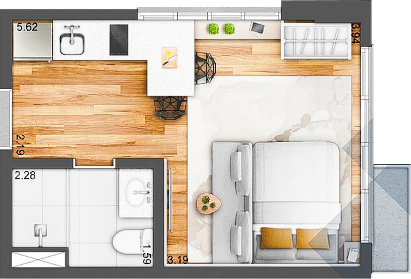 Planta Baixa - 25m2