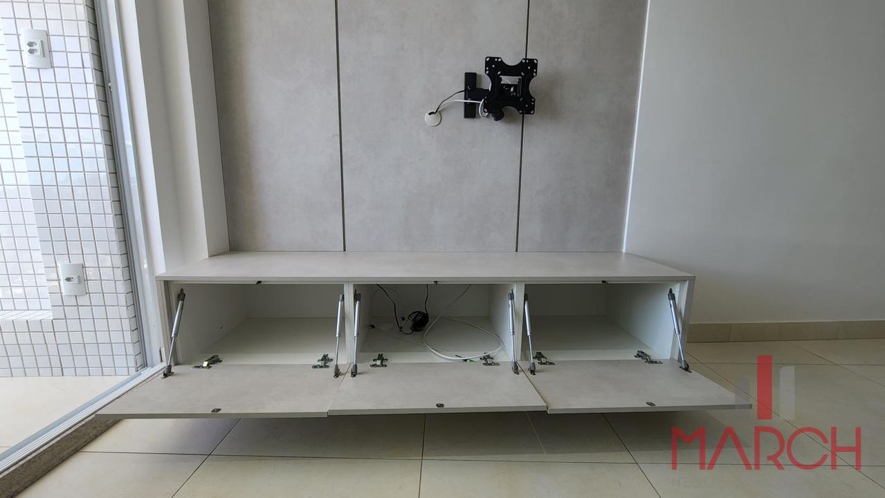 painel e rack para TV