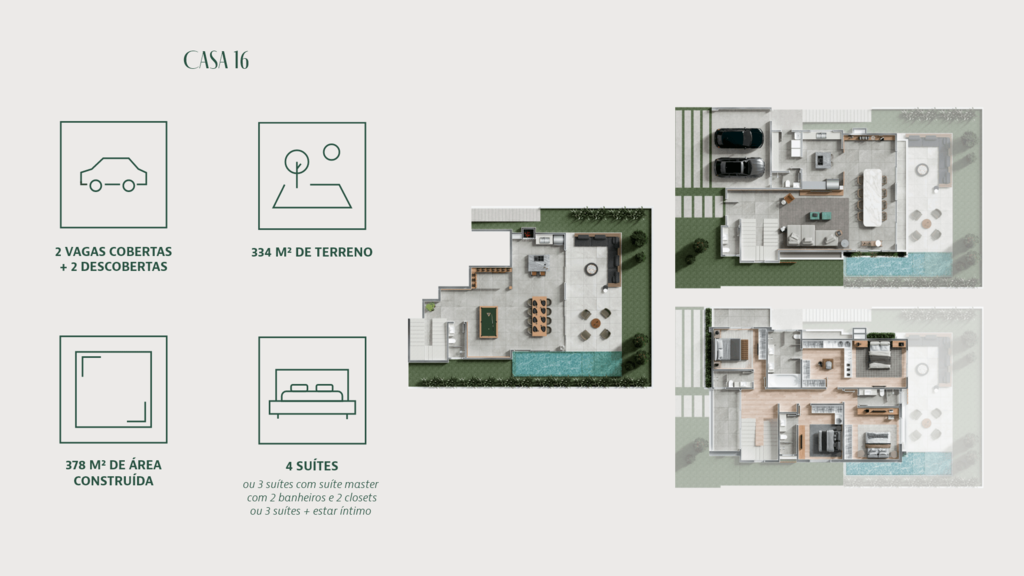 Planta 26 - 4 dorm 378m - duplex