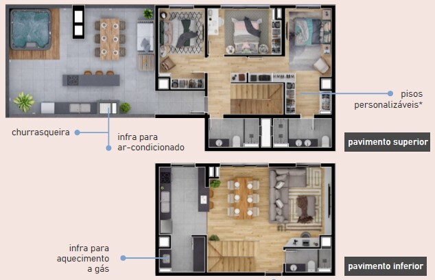 Planta 13 - 3 dorm 116 92m - duplex