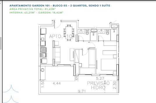 Mares Plantas 2 e 4 suites