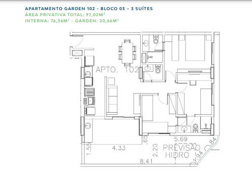 Mares Plantas 2 e 4 suites