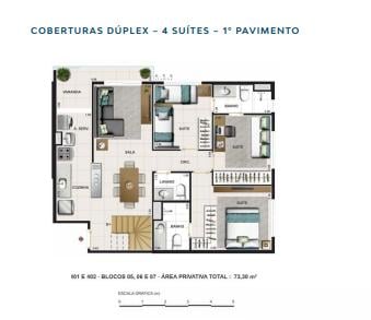 mares coberturas 4 suites