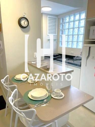 Oportunidade Imperdvel no La Tour: Apartamento com 1 DormitrioModerno Totalmente Mobiliado e Decorado no Centro de Curitiba com 35 M