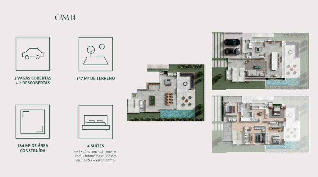 Planta 27 - 384m² 4 dorm - duplex