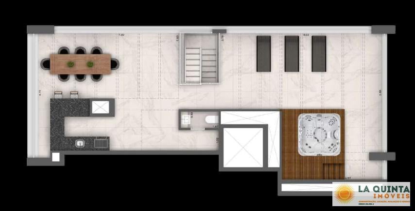 Planta 07 - 2 dorm 211m - cobertura duplex - superior