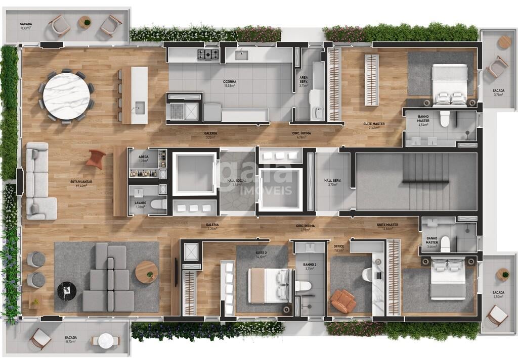 Planta 06 - 4 dorm 230m - opo - juno