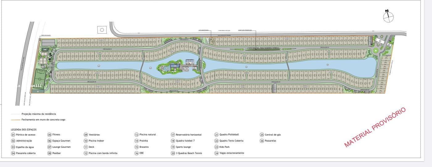 mapa implantao Lanamento Melnick Arcadia