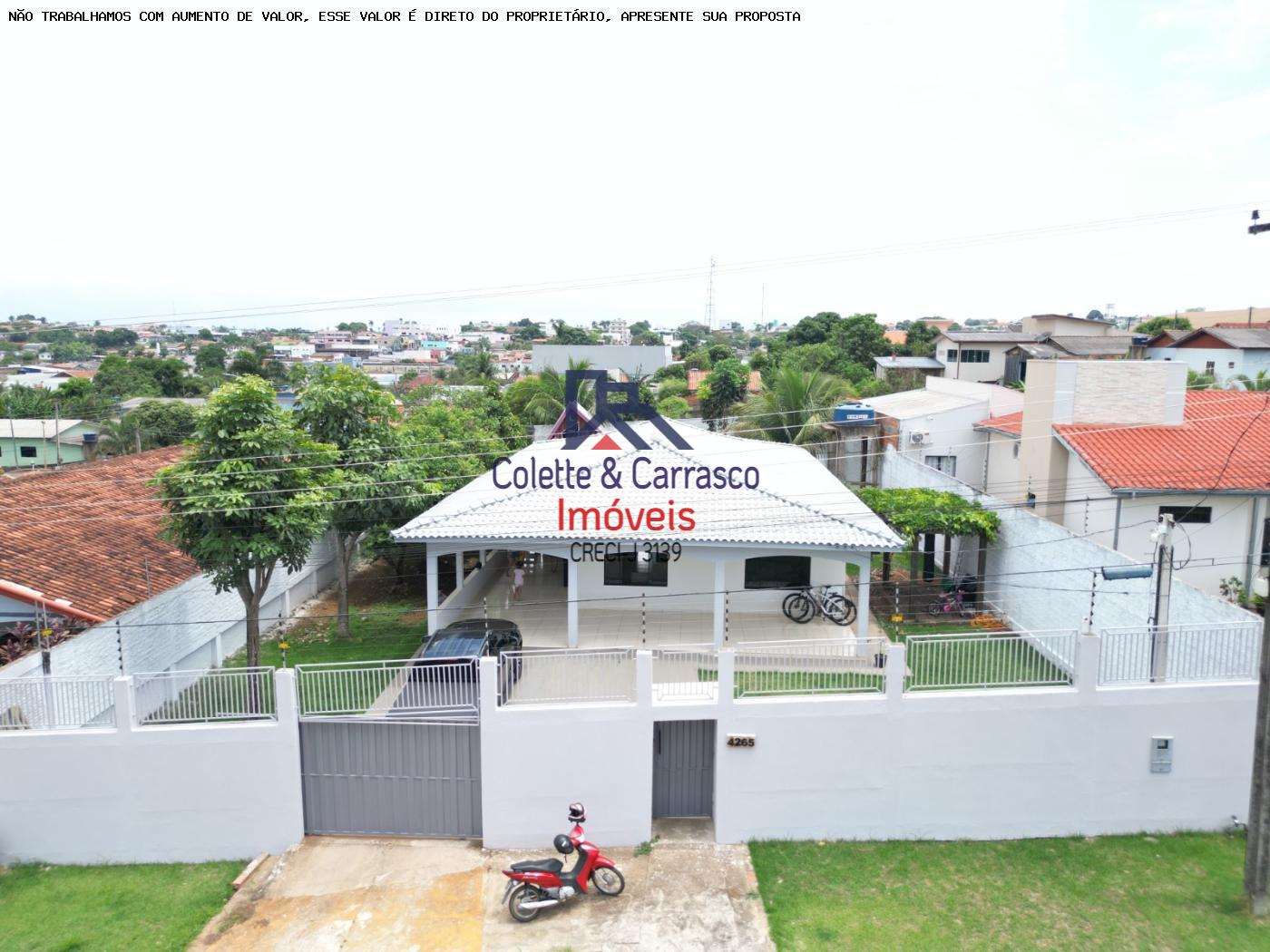 Casa para Venda em Colorado do Oeste, Centro