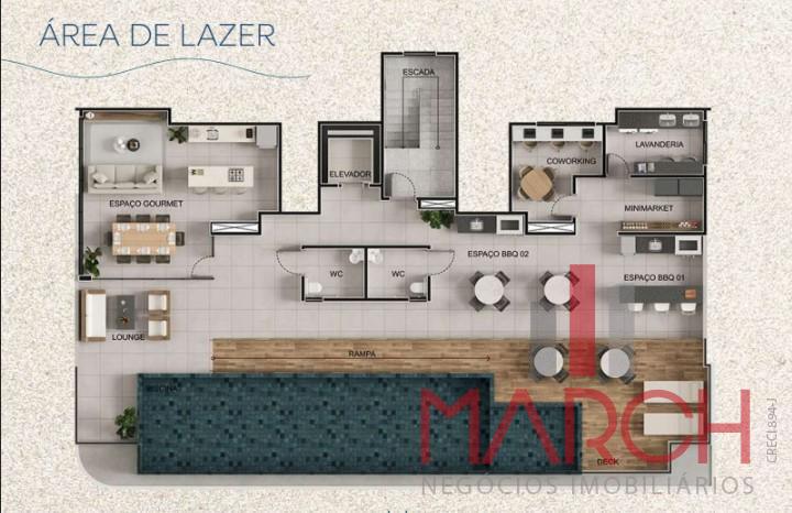 planta rea de lazer