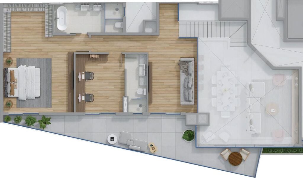 Planta 06 - 4 dorm 470,08m - duplex - superior