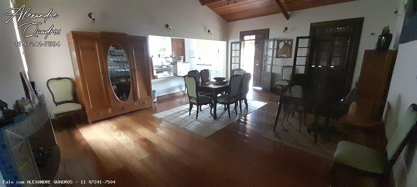 Represa de Bragana - Casa Sede - sala com lareira