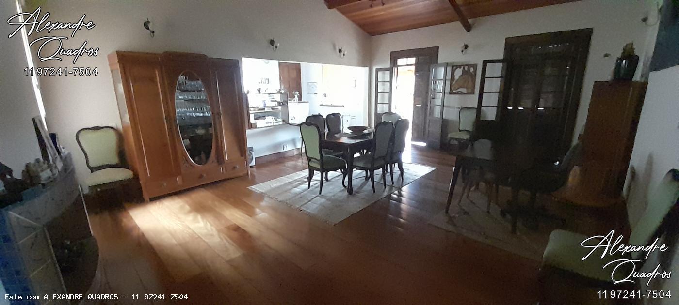 Represa de Bragana - Casa Sede - sala com lareira