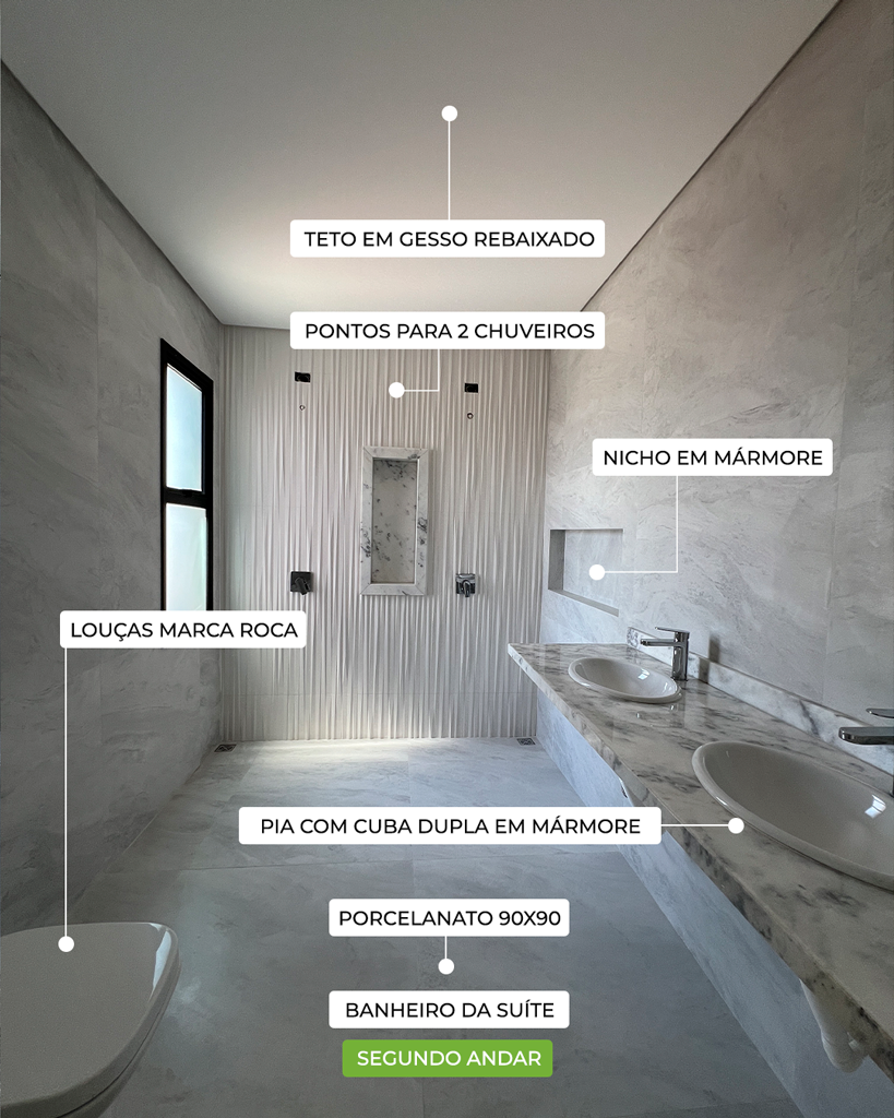 Banheiro da Suite 