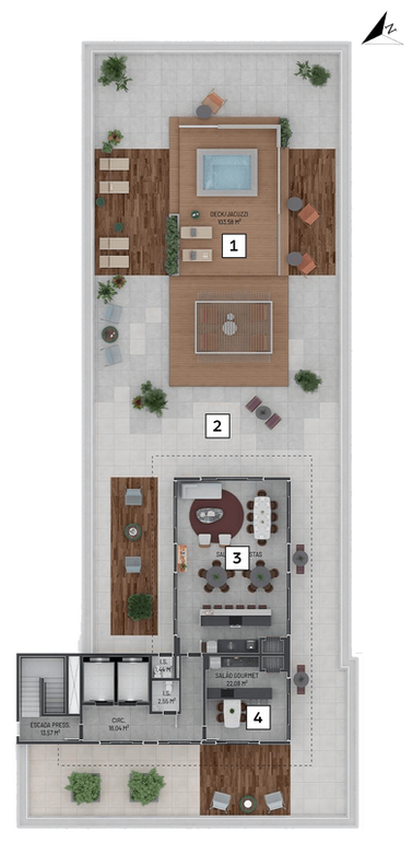 Pavimento rooftop