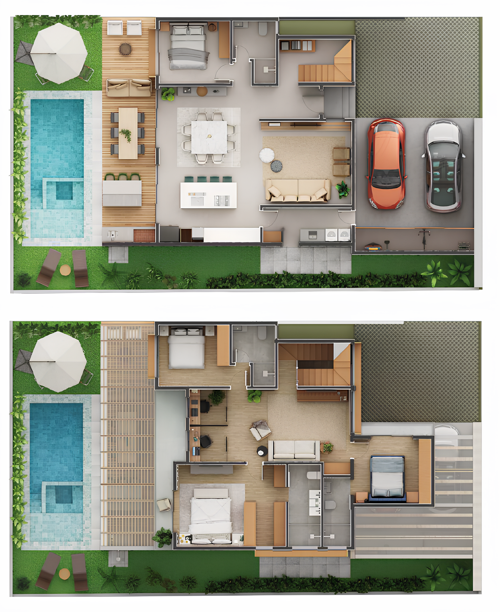 Planta 01 - 4 dorm 397,48m