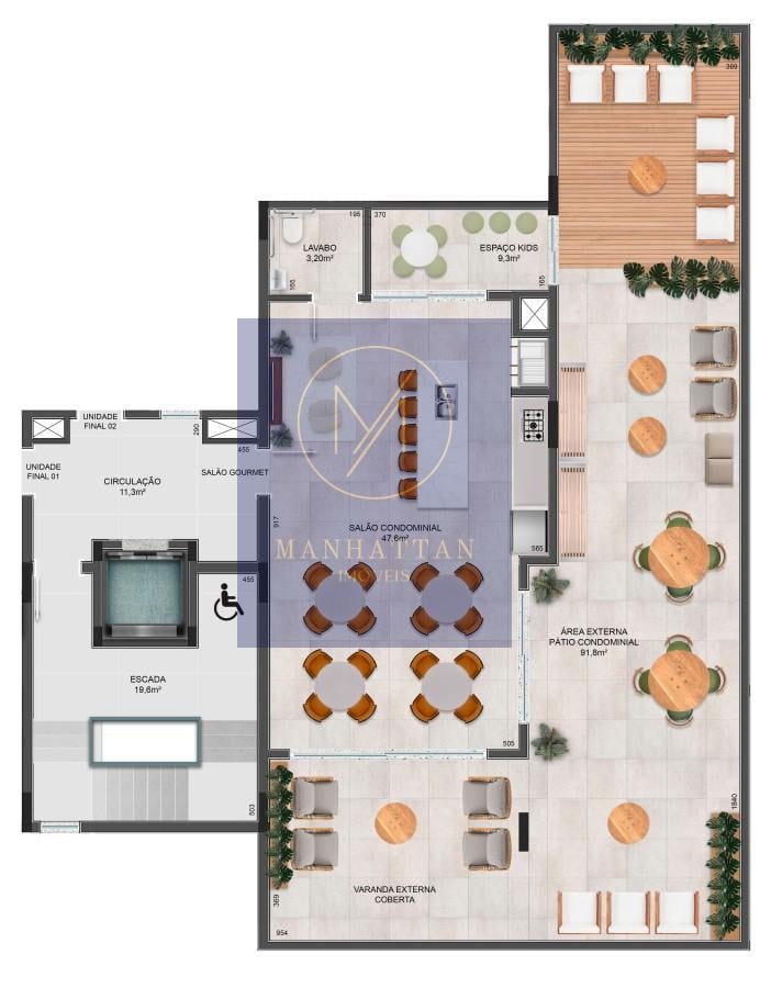 Planta Baixa Espao Gourmet