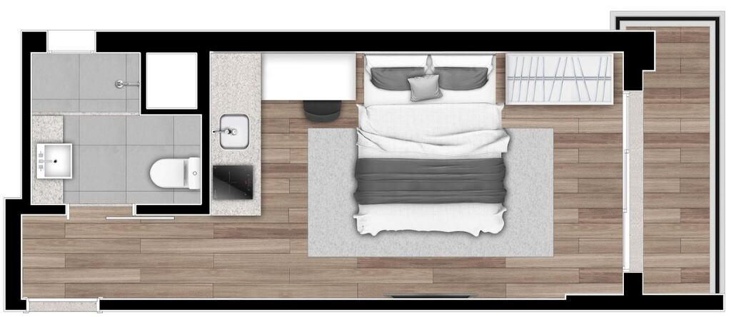 Planta 02 - 24m - studio