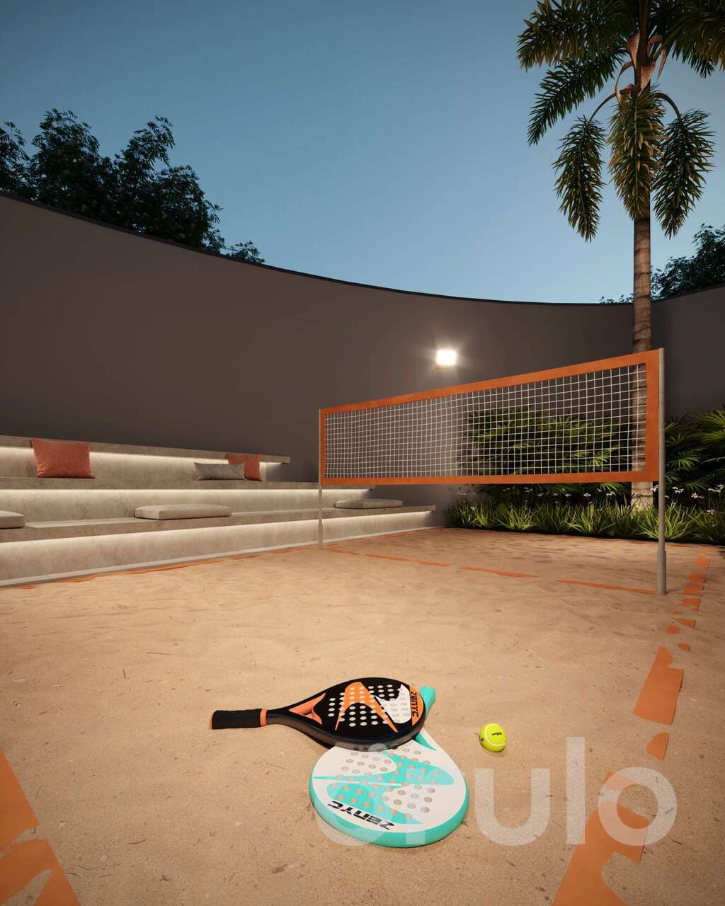 Quadra beach tennis