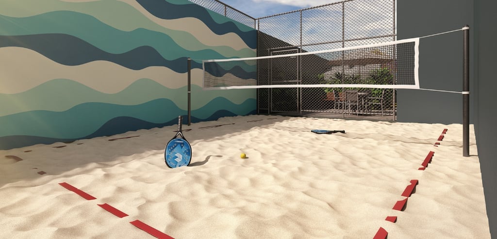 Beach tennis