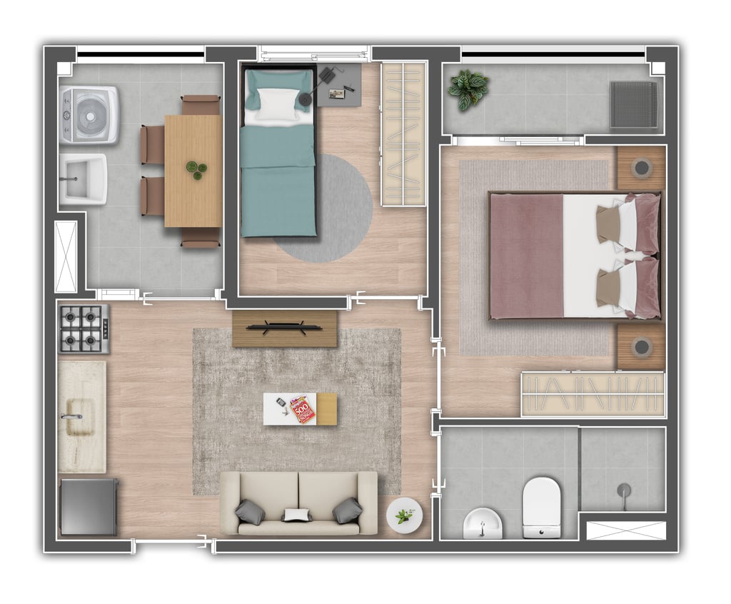 2 DORMS