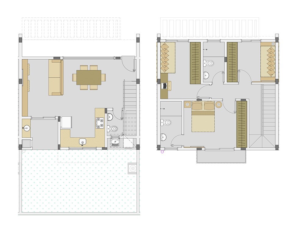 Planta 04 - 3 dorm 99,23m