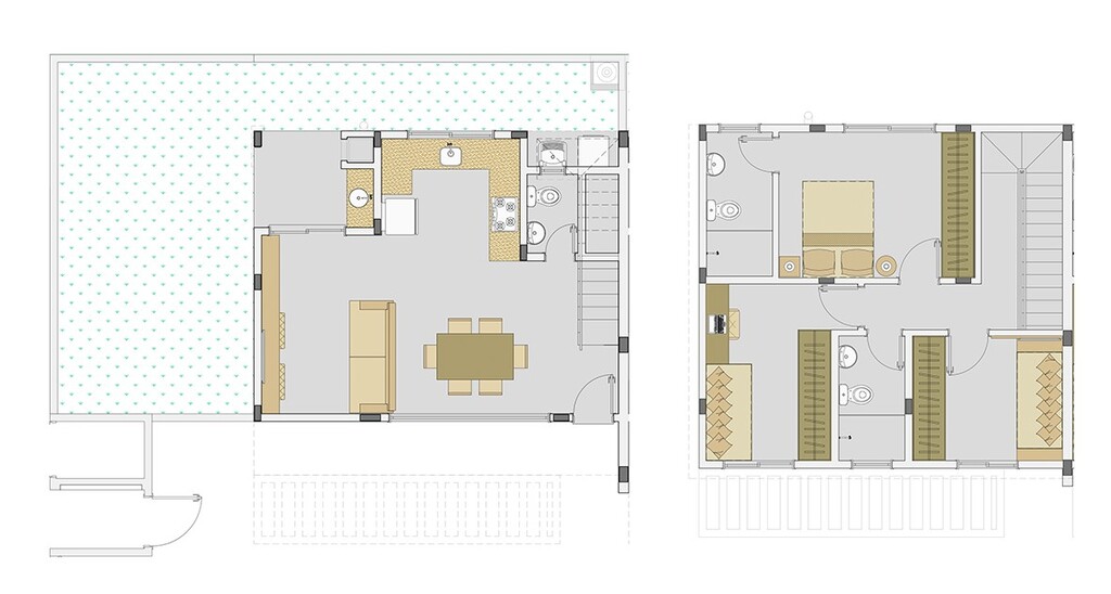 Planta 02 - 3 dorm 97,09m