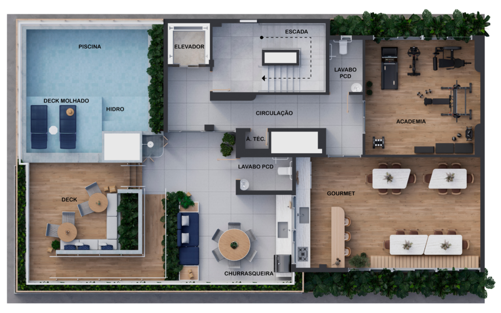 Pavimento rooftop