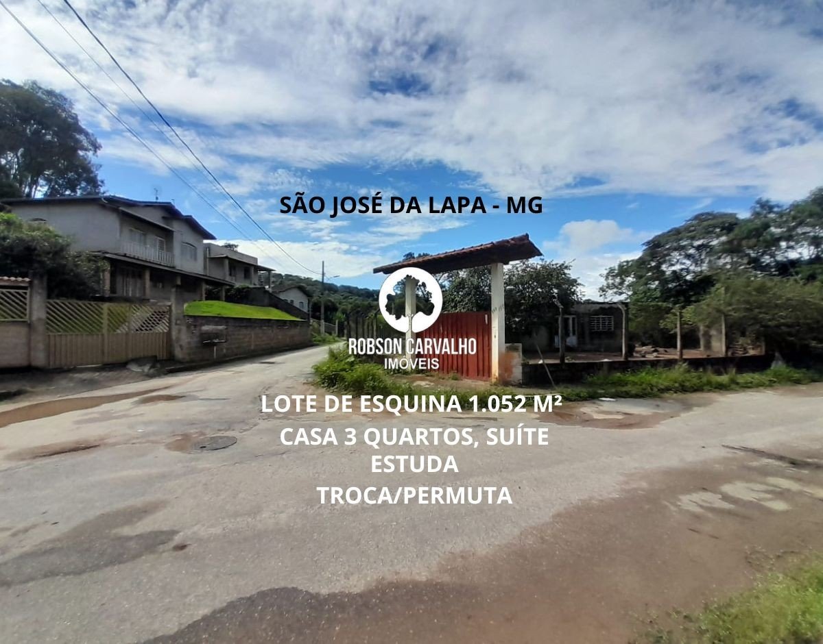 Casa para Venda, em São José da Lapa, bairro Inácia de Carvalho, 3 dormitórios, 1 banheiro, 1 suíte, 6 vagas