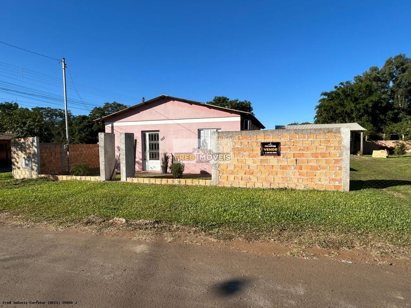 Casa para Venda, em São Borja, bairro Passo, 3 dormitórios, 1 banheiro