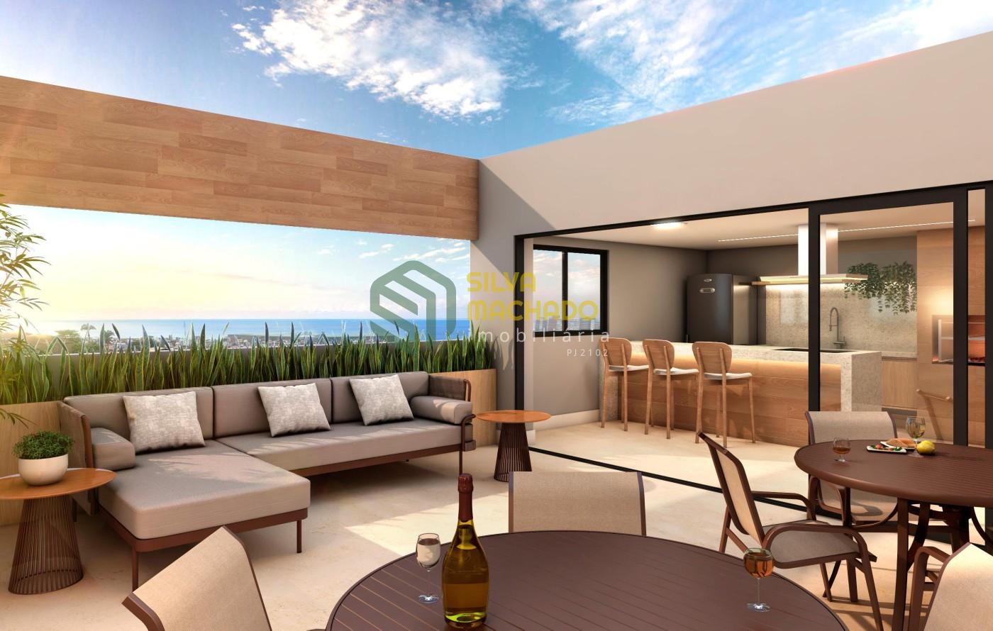 Lounge bar com Gourmet e Churrasqueira