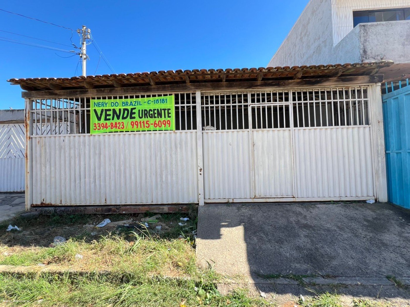 Casa para Venda, em Brasília, bairro Santa Maria, 2 dormitórios, 1 banheiro, 3 vagas