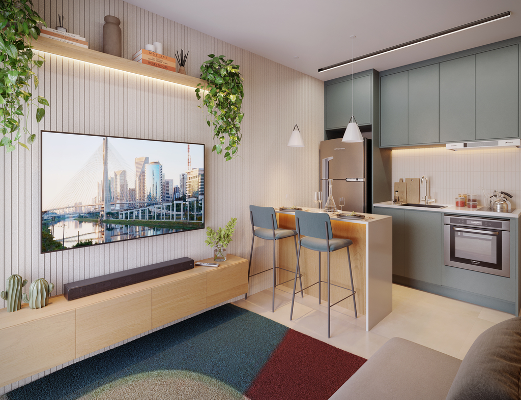 Living | 1 dorm | 25m | Finais 6 e 7