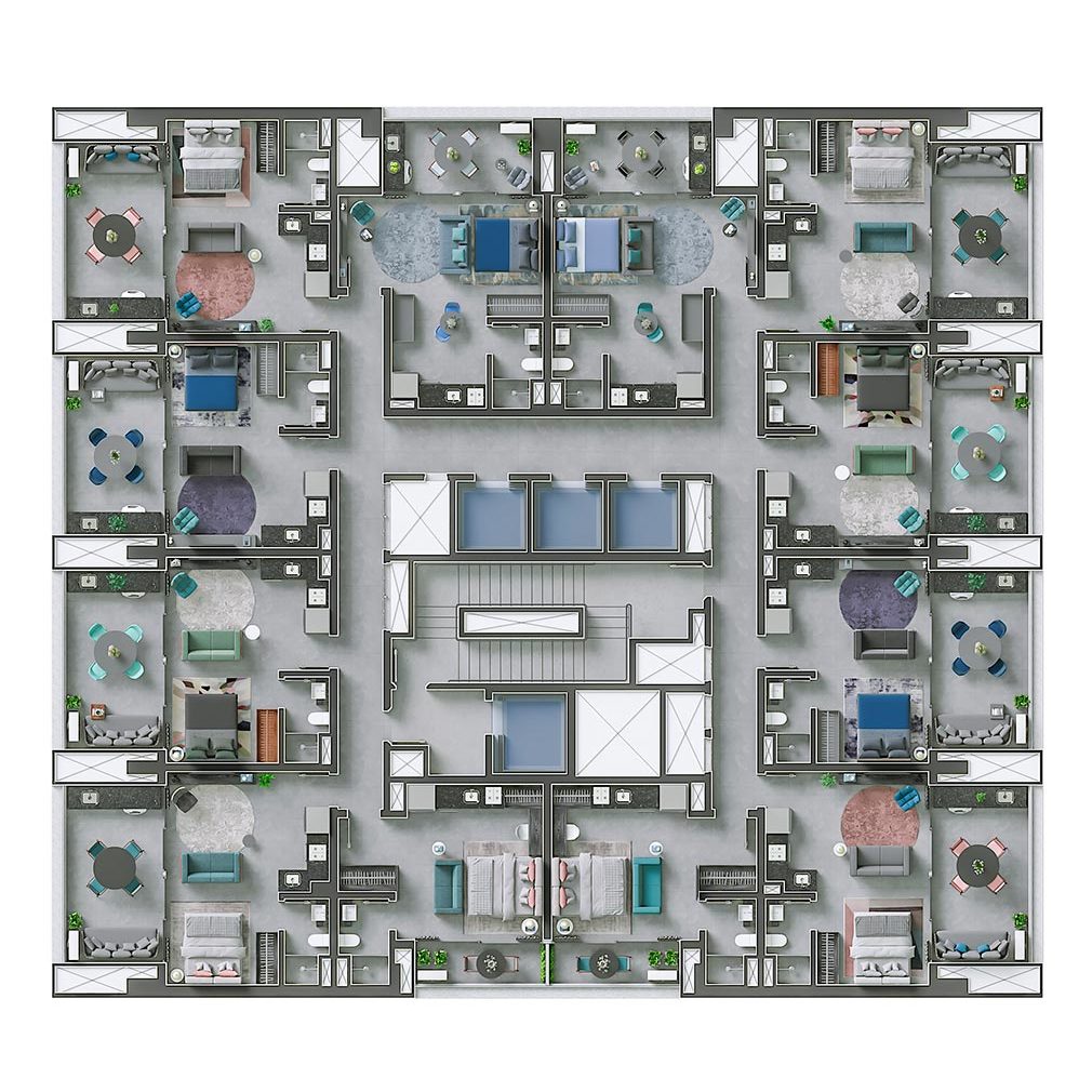 Implantacao studio 40m 2