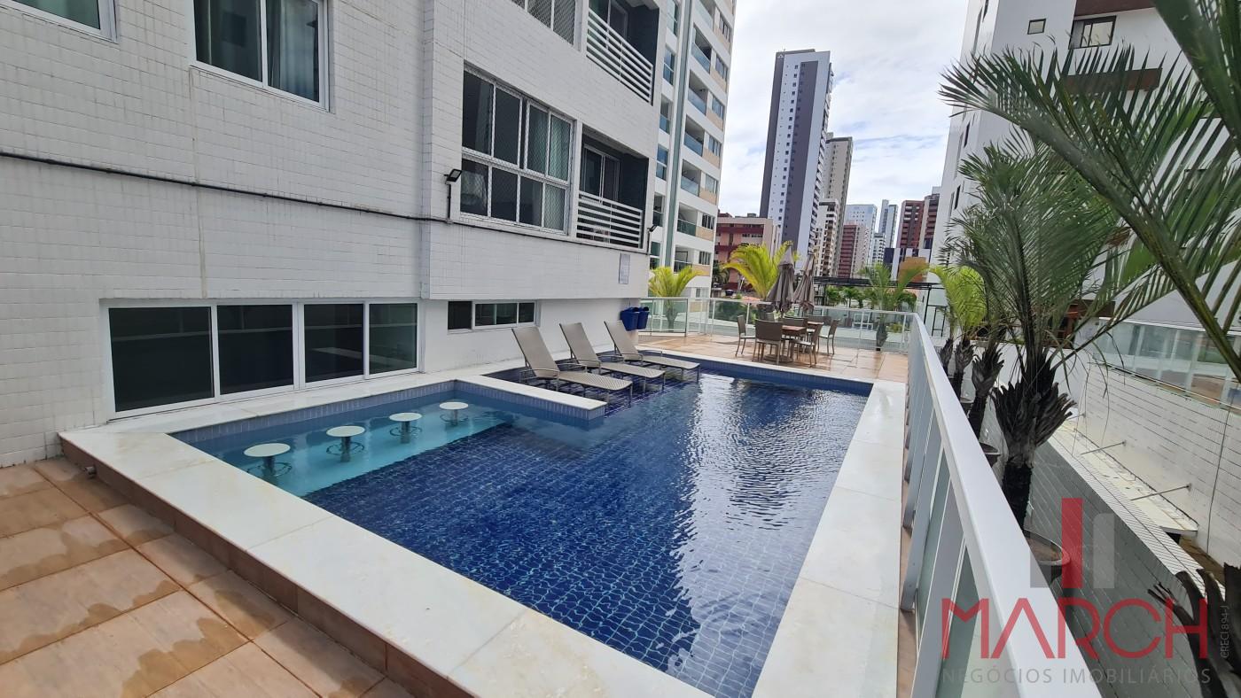 piscina com bar molhado