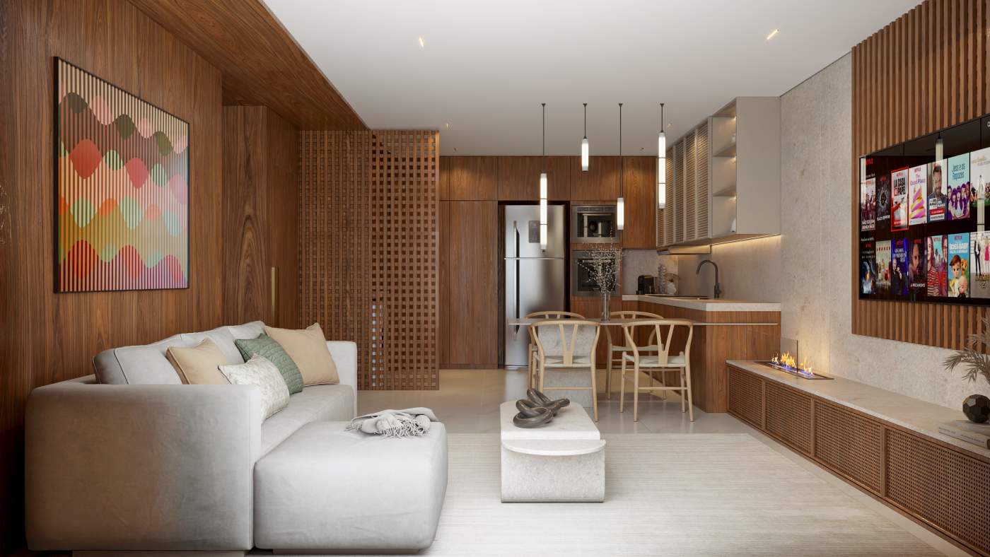 Sala e Cozinha Studio