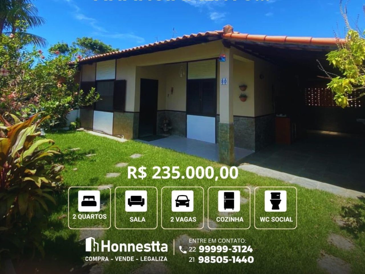Casa em Condom�nio para Venda, em Saquarema, bairro Jacon�