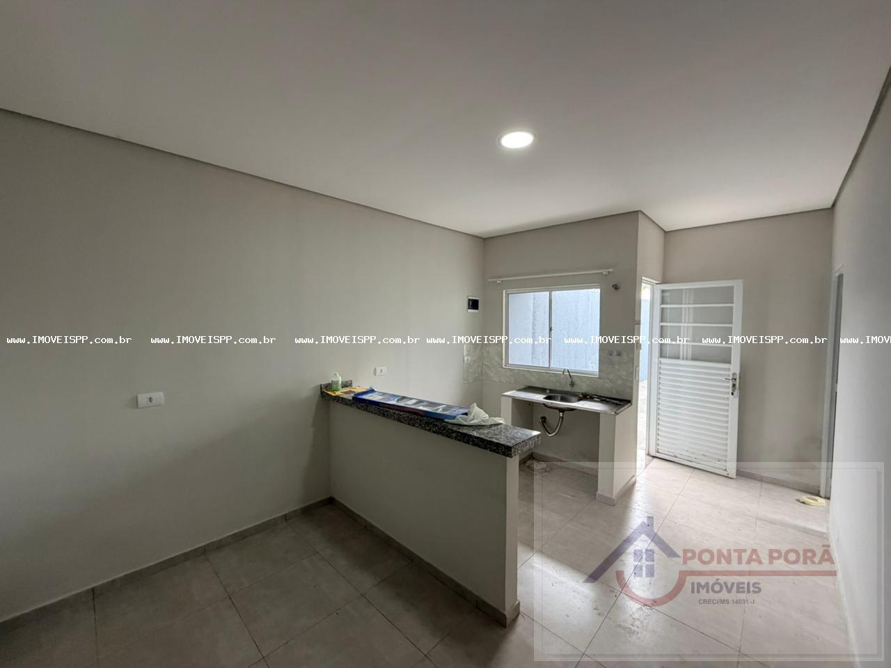 Cozinha e sala