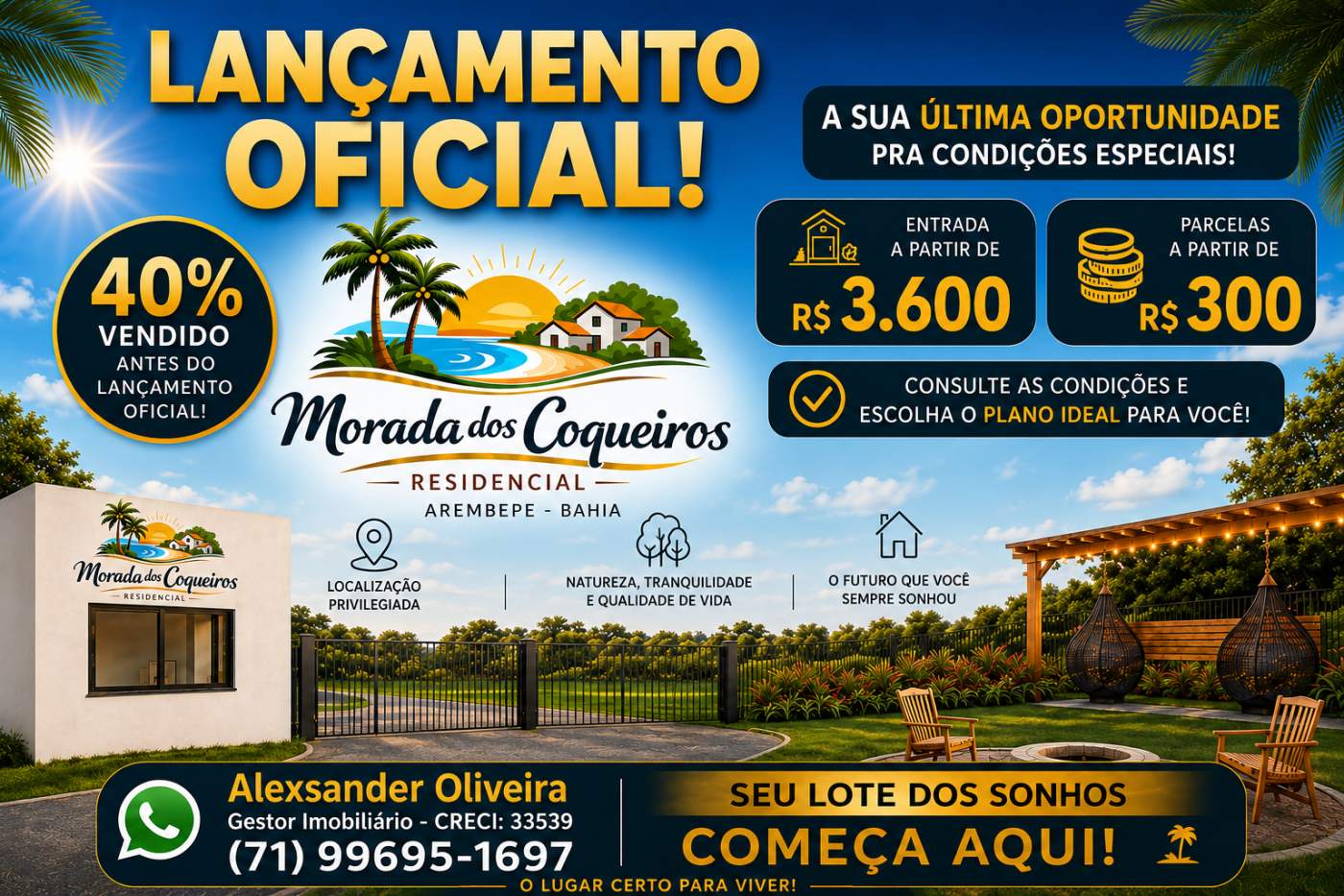 Lote em Condom�nio Fechado