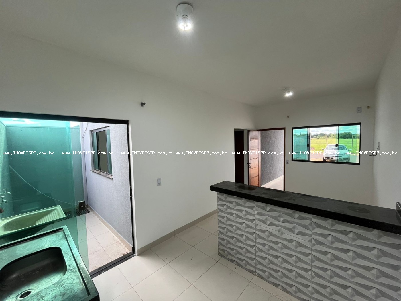 Cozinha e sala