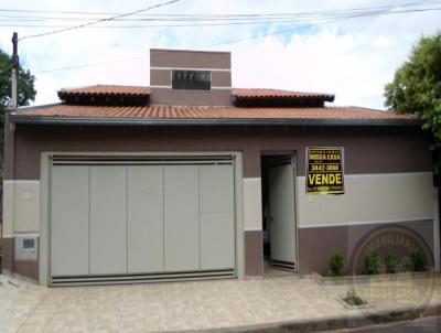 Casa para Venda, em Fernandpolis, bairro Por do Sol, 3 dormitrios, 3 banheiros, 1 sute, 4 vagas
