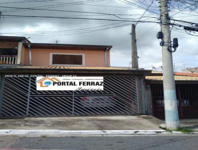 Sobrado para Venda, em So Jos dos Campos, bairro Jardim Cruzeiro do Sul, 3 dormitrios, 2 banheiros, 1 sute, 2 vagas