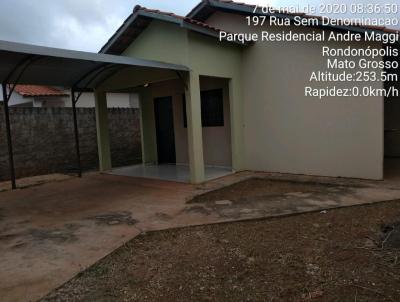 Casa para Venda, em Rondonpolis, bairro Residencial Francisca Garcete de Almeida, 3 dormitrios, 2 banheiros, 1 vaga