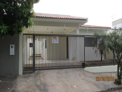 Casa para Locação, em Presidente Prudente, bairro Sitio São Pedro, 3 dormitórios, 2 banheiros, 1 suíte, 2 vagas