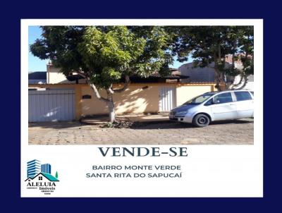 Casa para Venda, em Santa Rita do Sapuca, bairro MONTE VERDE, 3 dormitrios, 1 banheiro, 1 sute, 1 vaga