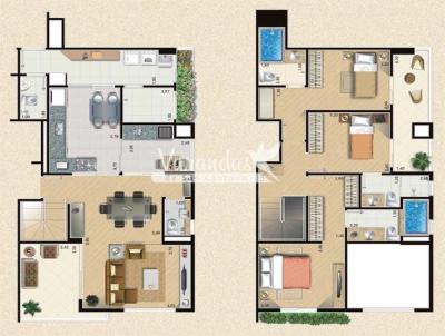 Apartamento com Terrao para Venda, em So Caetano do Sul, bairro Santa Paula, 3 dormitrios, 5 banheiros, 3 sutes, 3 vagas